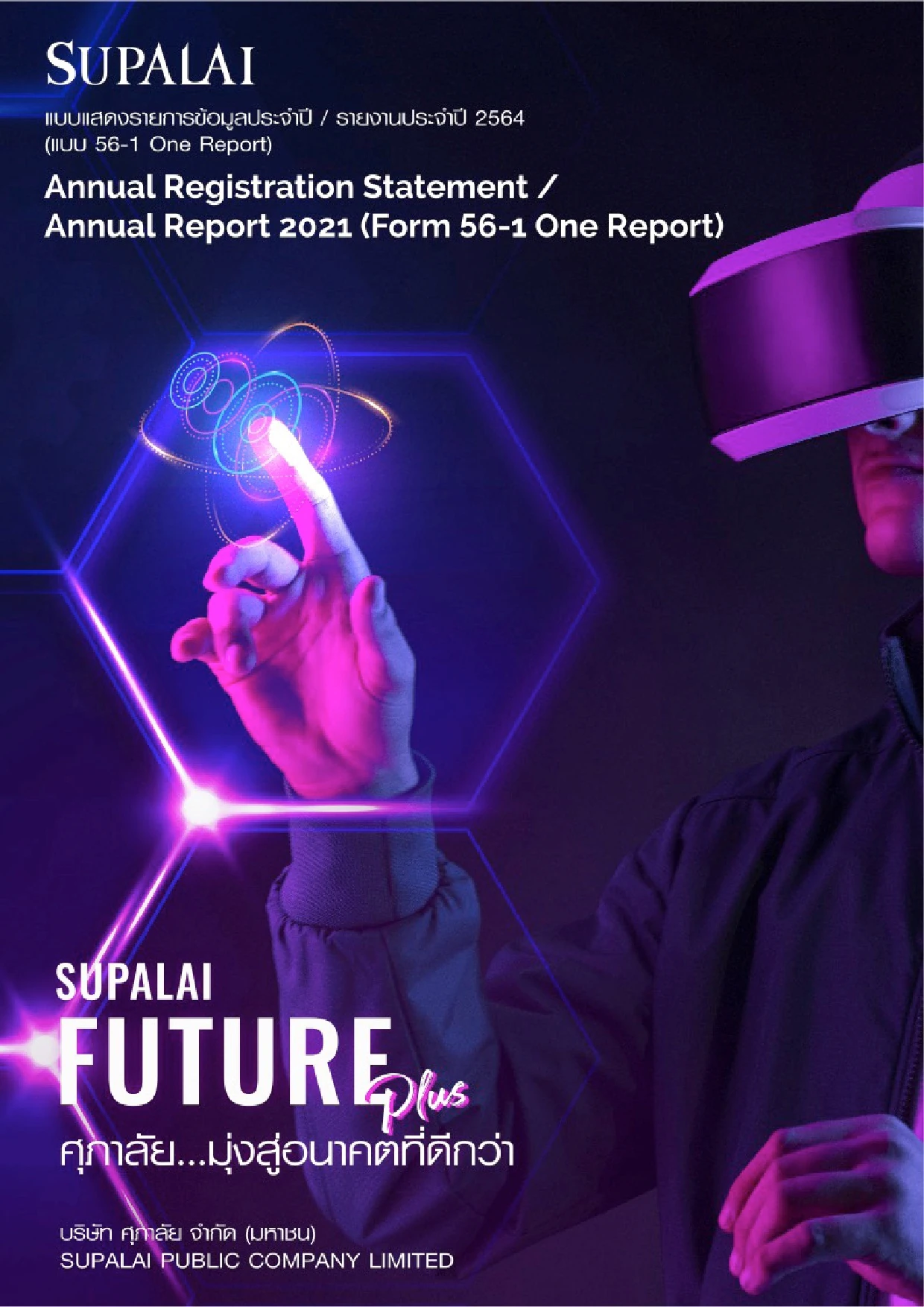 รายงานการพัฒนาอย่างยั่งยืน ประจำปี 2564