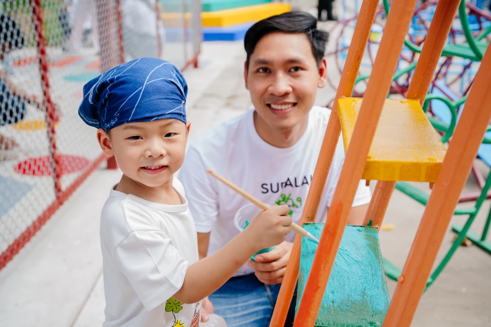 Supalai Srangdee (Supalai Creates Good) Joins Hands with Partners to "Turn Empty Space... into Play Space," Delivering a Community Area in Klong Toey to Become a Venue for Smiles and Hope