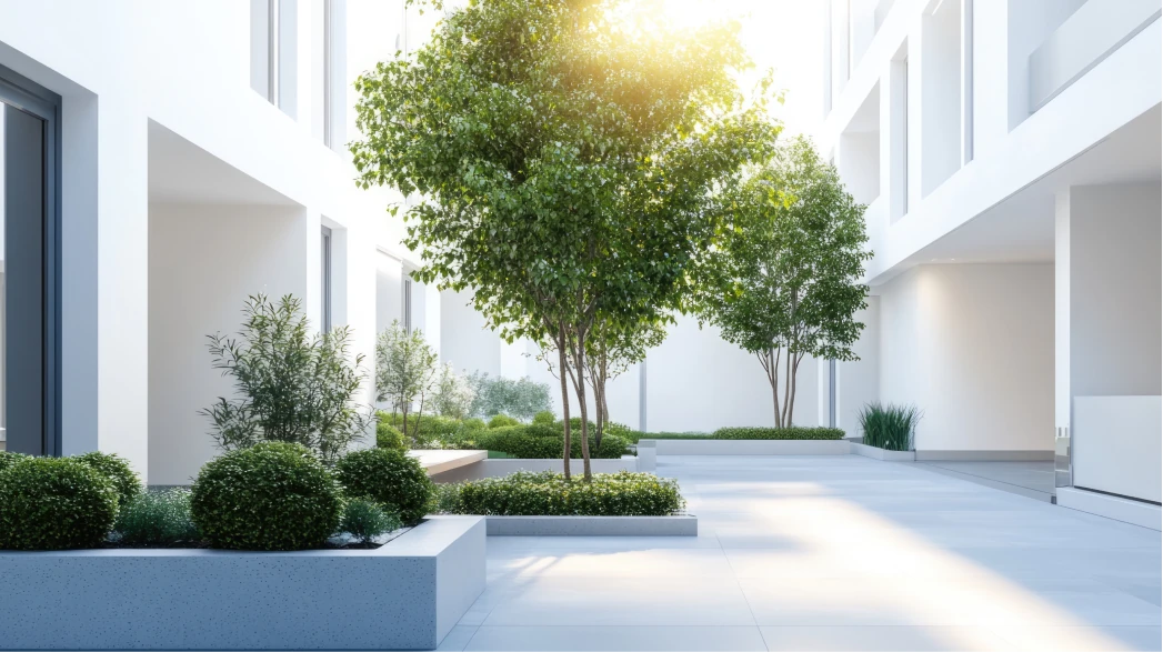 Landscape Design in the Project