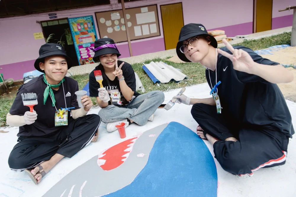 ศุภาลัย สร้างดี จับมือ TOA สนับสนุน BAS CAMP OF GEN 7 เติมสีสัน-เติมโอกาส สร้างพื้นที่การเรียนรู้ให้น้อง ๆ โรงเรียนบ้านหนองจอก จ.ราชบุรี