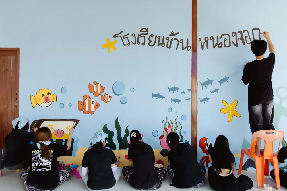 ศุภาลัย สร้างดี จับมือ TOA สนับสนุน BAS CAMP OF GEN 7 เติมสีสัน-เติมโอกาส สร้างพื้นที่การเรียนรู้ให้น้อง ๆ โรงเรียนบ้านหนองจอก จ.ราชบุรี