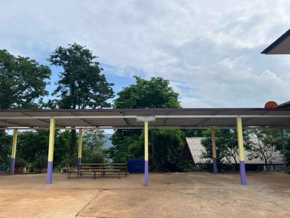 “Supalai Srangdee” visits Chiang Rai, revitalizing the multipurpose pavilion at Radpattana School into a safe learning space for students
