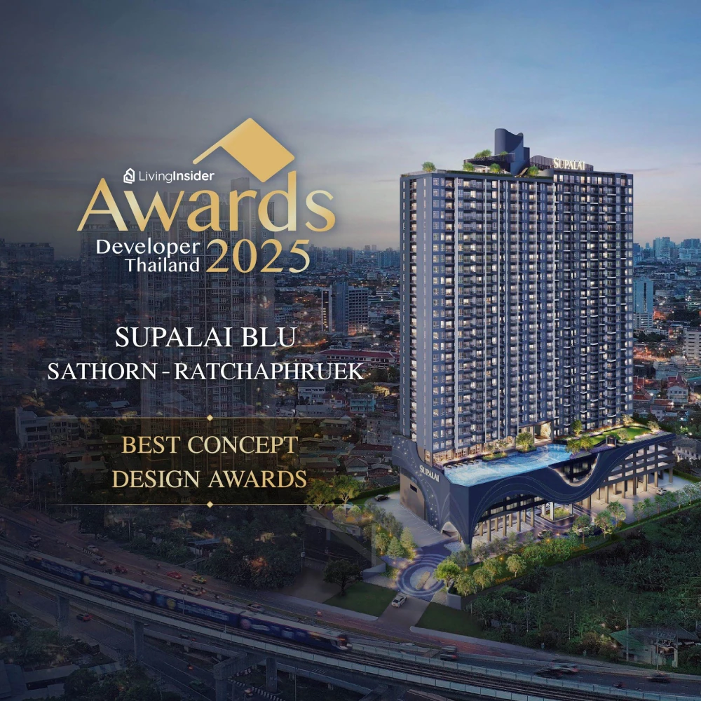 ศุภาลัย คว้า 2 รางวัลใหญ่ LivingInsider Thailand Developer Awards 2025