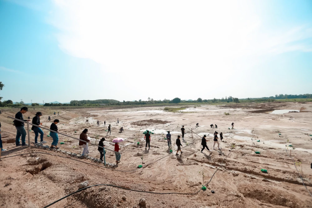 Forest of Happiness’ activity for Supalai’s 35th Anniversary, in 2024, in Pathum Thani and Prachuap Khiri Khan provinces