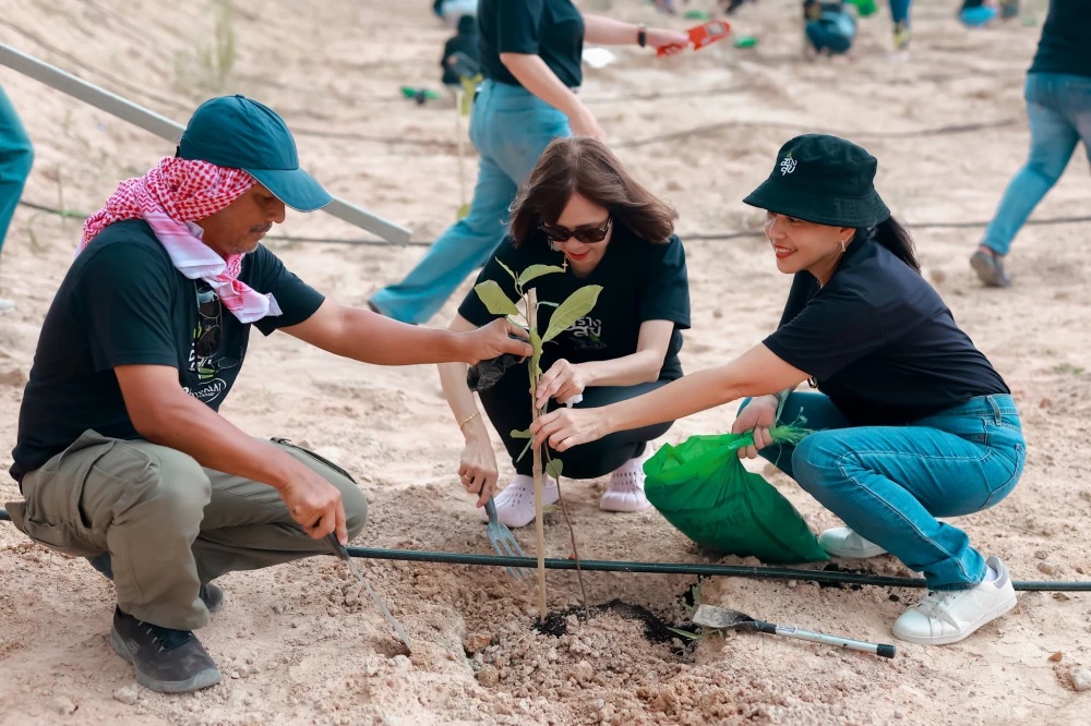 Forest of Happiness’ activity for Supalai’s 35th Anniversary, in 2024, in Pathum Thani and Prachuap Khiri Khan provinces