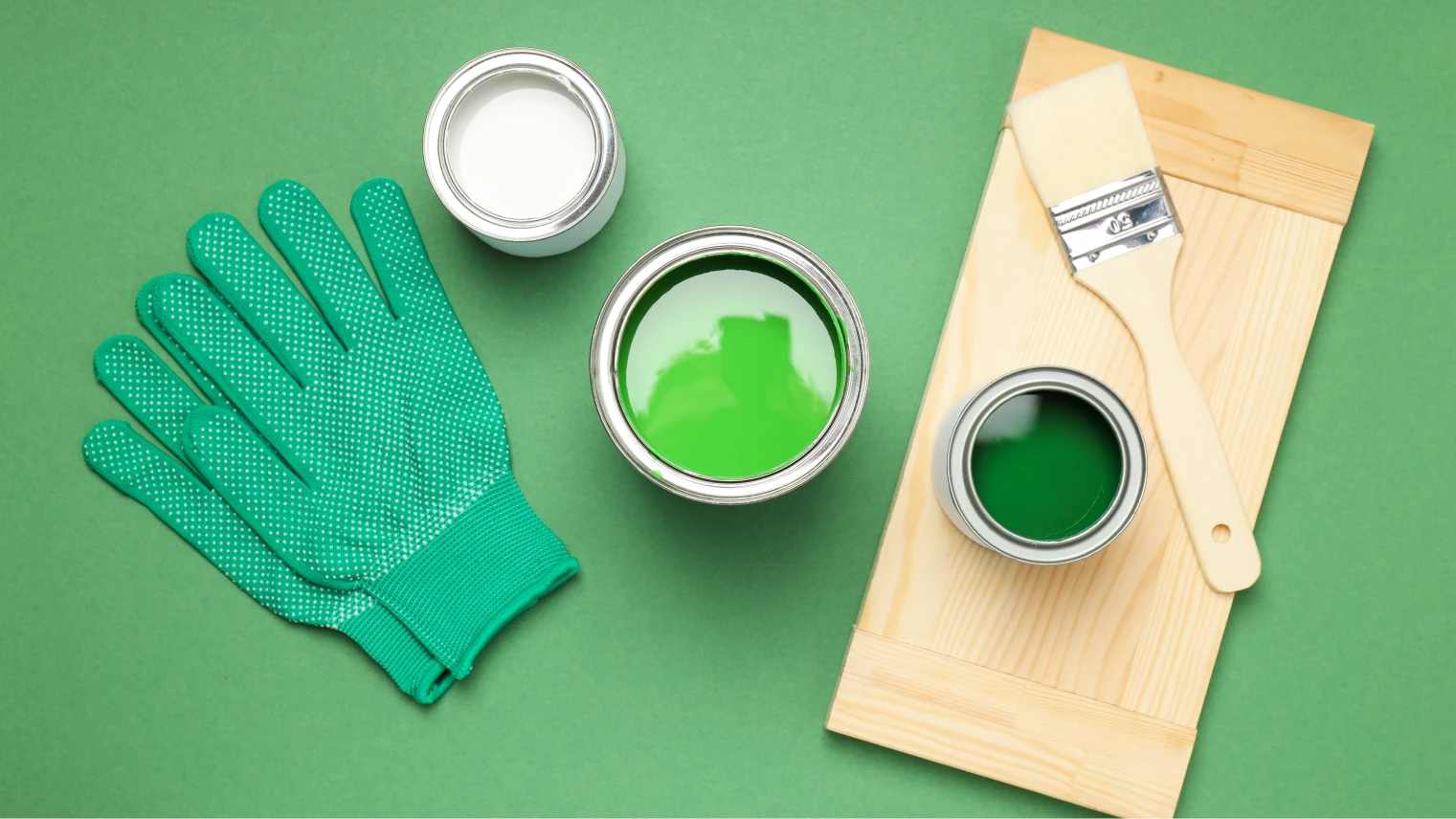 Continuous selection of Green Products, such as Low-VOC building paint.