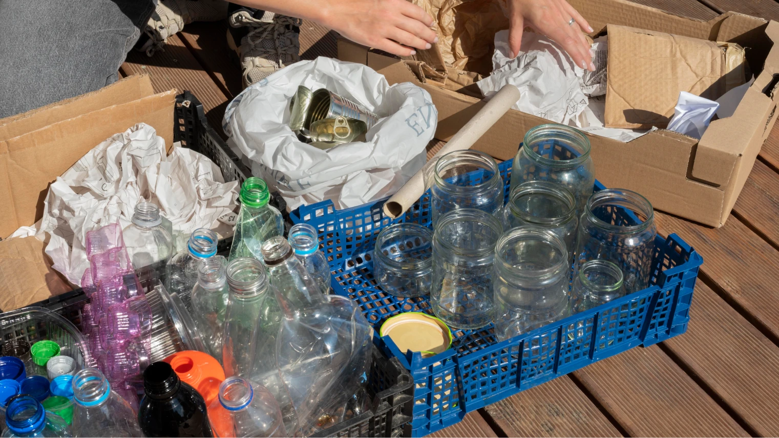 The More You Separate, The More You Gain” (Waste Separation) Project in collaboration with Recycle Day